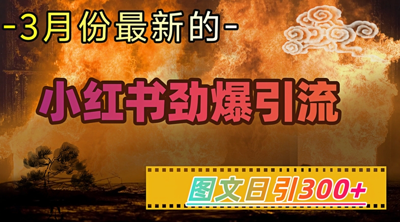 小红书超劲爆引流手段，图文日引300+轻松变现1W-融信e客