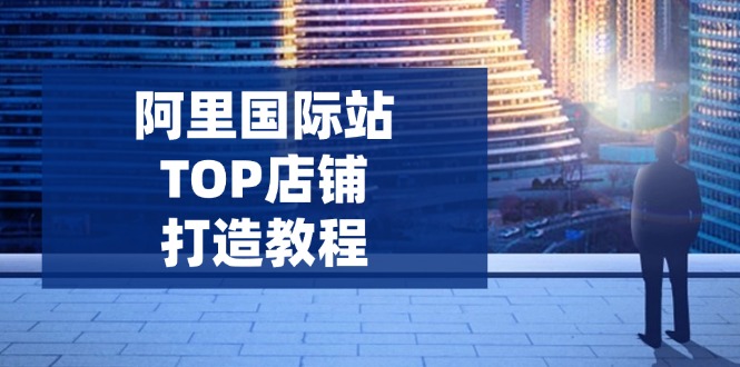 （14269期）阿里国际站TOP店铺打造教程：涵盖平台到高阶，解决运营难题，提升询盘-融信e客